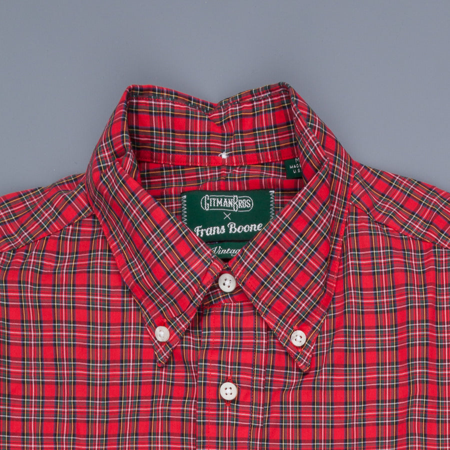 Gitman Vintage x Frans Boone Japanese woven check - Steve