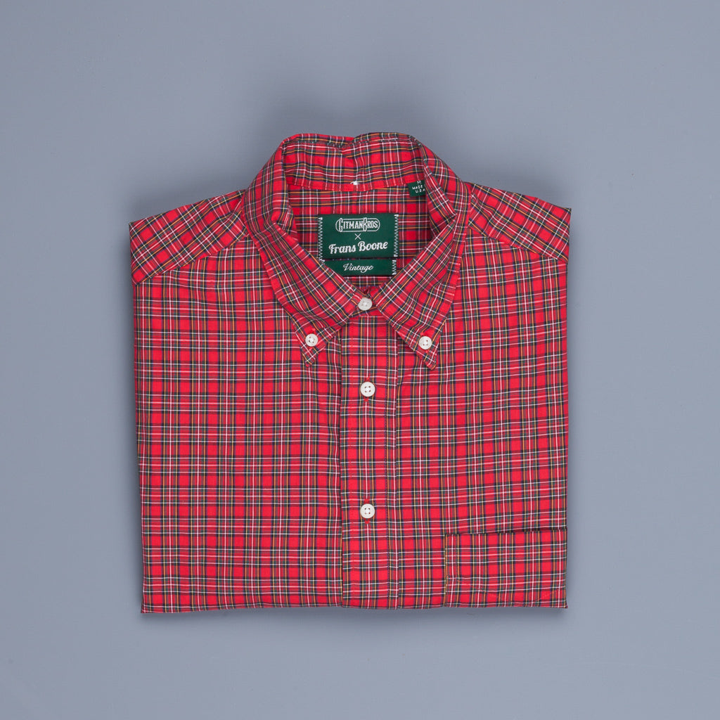 Gitman Vintage x Frans Boone Japanese woven check - Steve