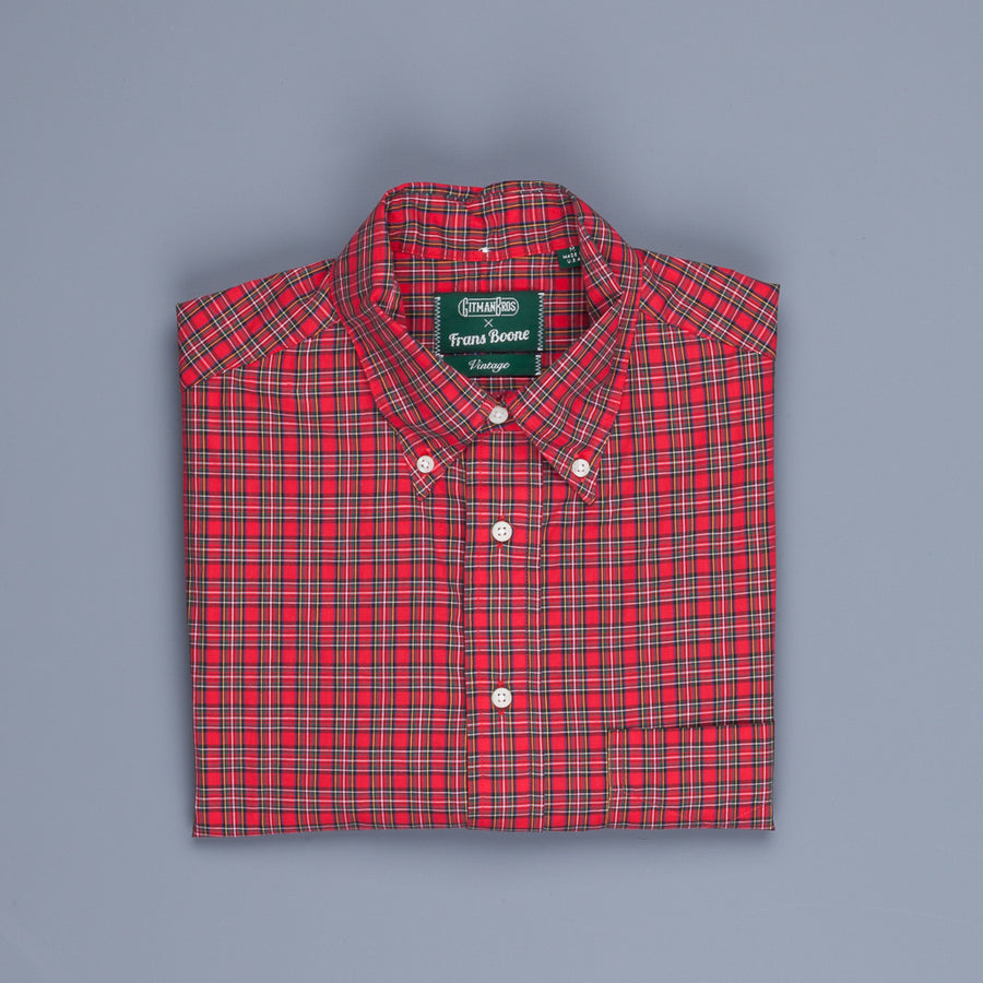 Gitman Vintage x Frans Boone Japanese woven check - Steve