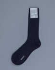 Frans Boone x Pantherella  Raynor socks Navy