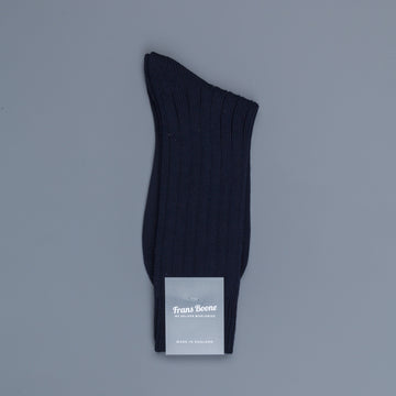 Frans Boone x Pantherella  Raynor socks Navy