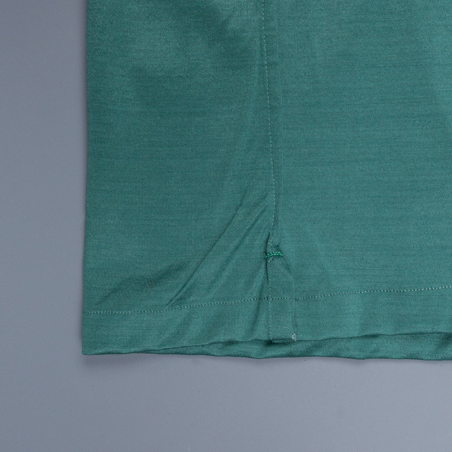 Finamore Orlando Longsleeve Polo Achille Collar jersey Irish green