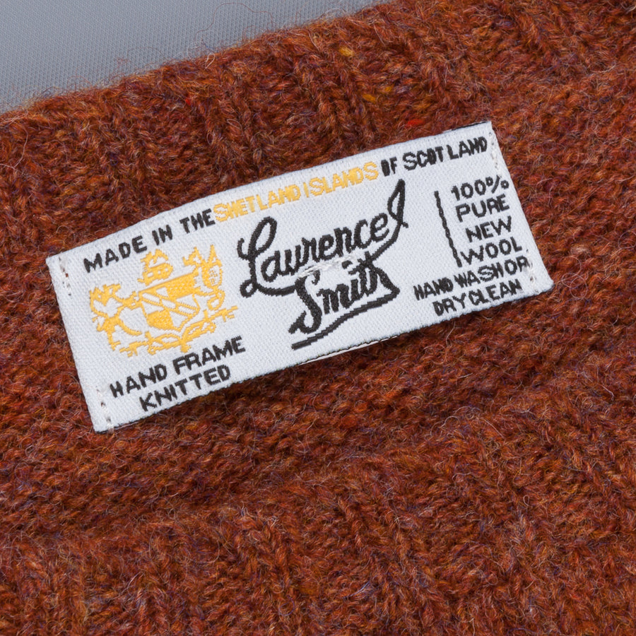 Laurence J. Smith Super Soft Seamless Crew Neck Pullover Sienna