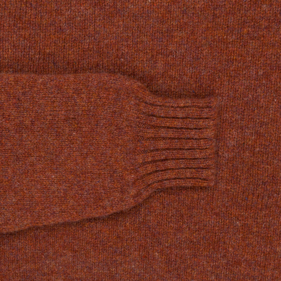Laurence J. Smith Super Soft Seamless Crew Neck Pullover Sienna