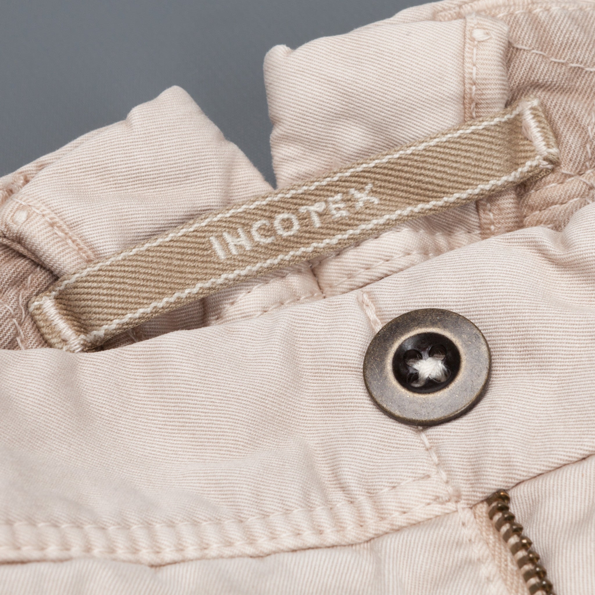 Incotex Slacks 1st603 Stretch Chino Beige Chiaro