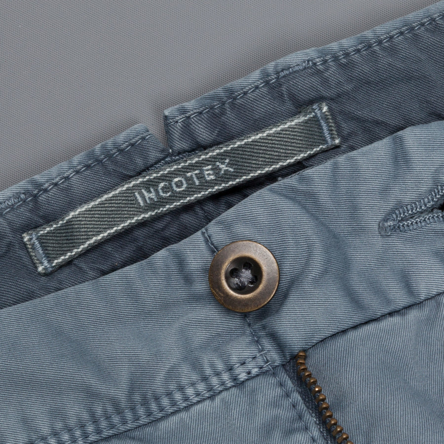 Incotex model 103 (former 619) pants Blu Medio