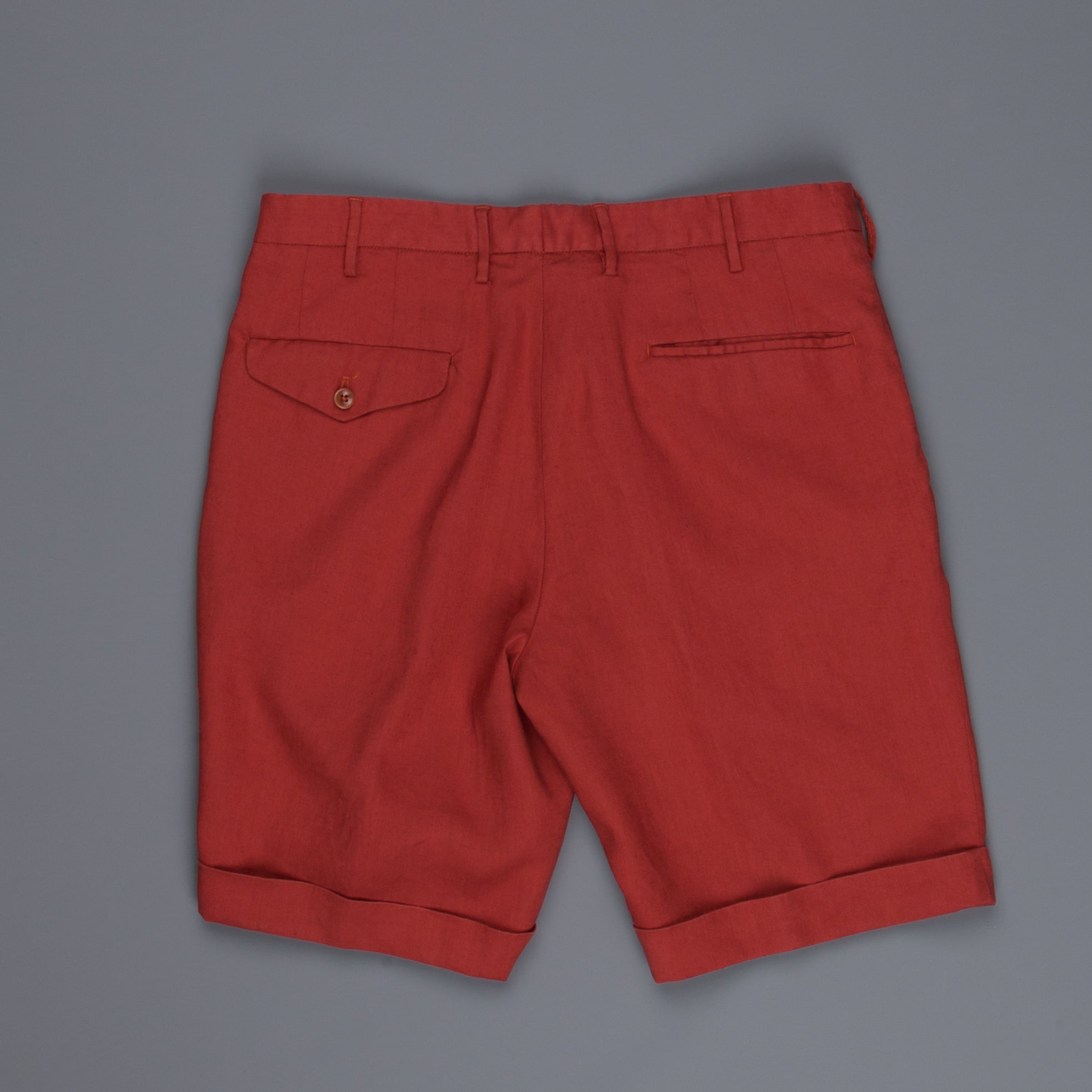 Incotex Model 30 Slim fit Short Brick Red Frans Boone Exclusive