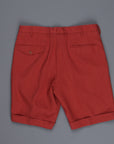 Incotex Model 30 Slim fit Short Brick Red Frans Boone Exclusive