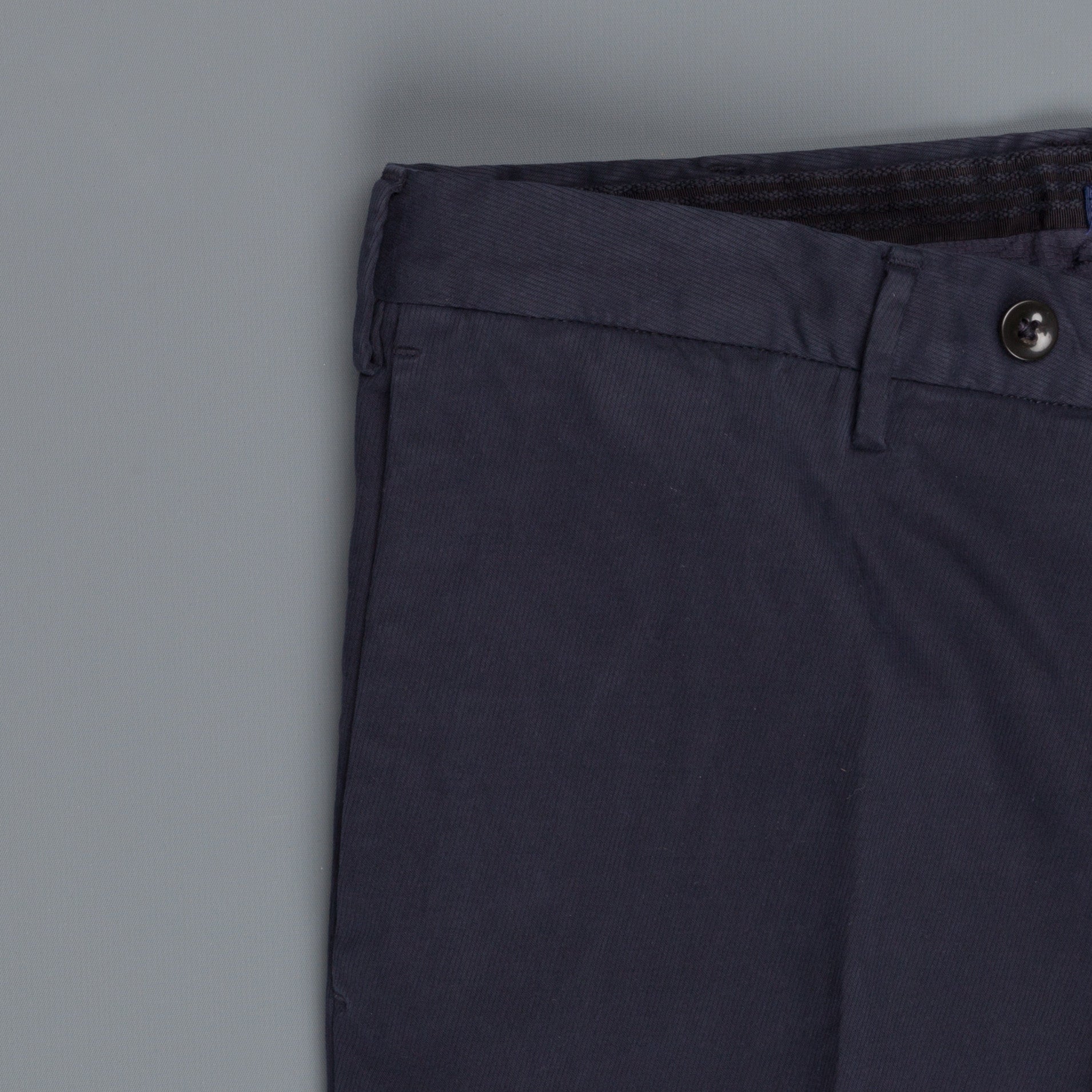 Incotex Venezia model 82 skin fit trico chino pants Blu Scuro