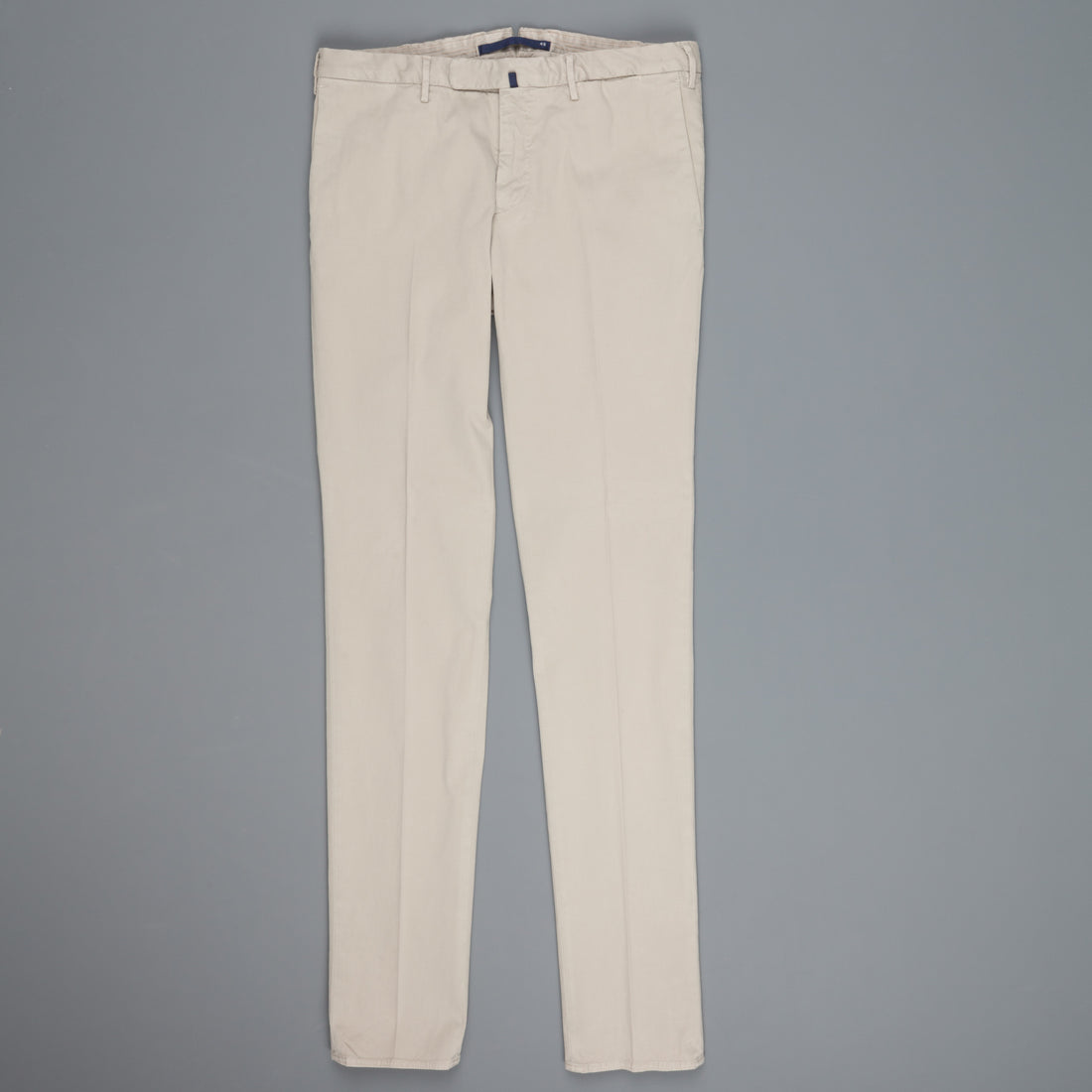 Incotex Venezia model 82 skin fit trico chino pants grigio medio