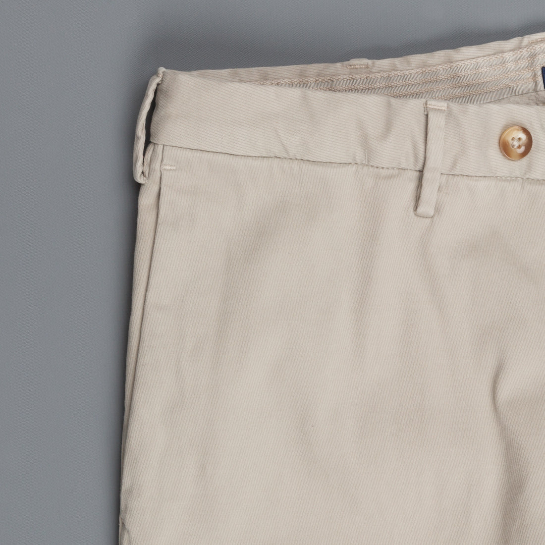 Incotex Venezia model 82 skin fit trico chino pants grigio medio