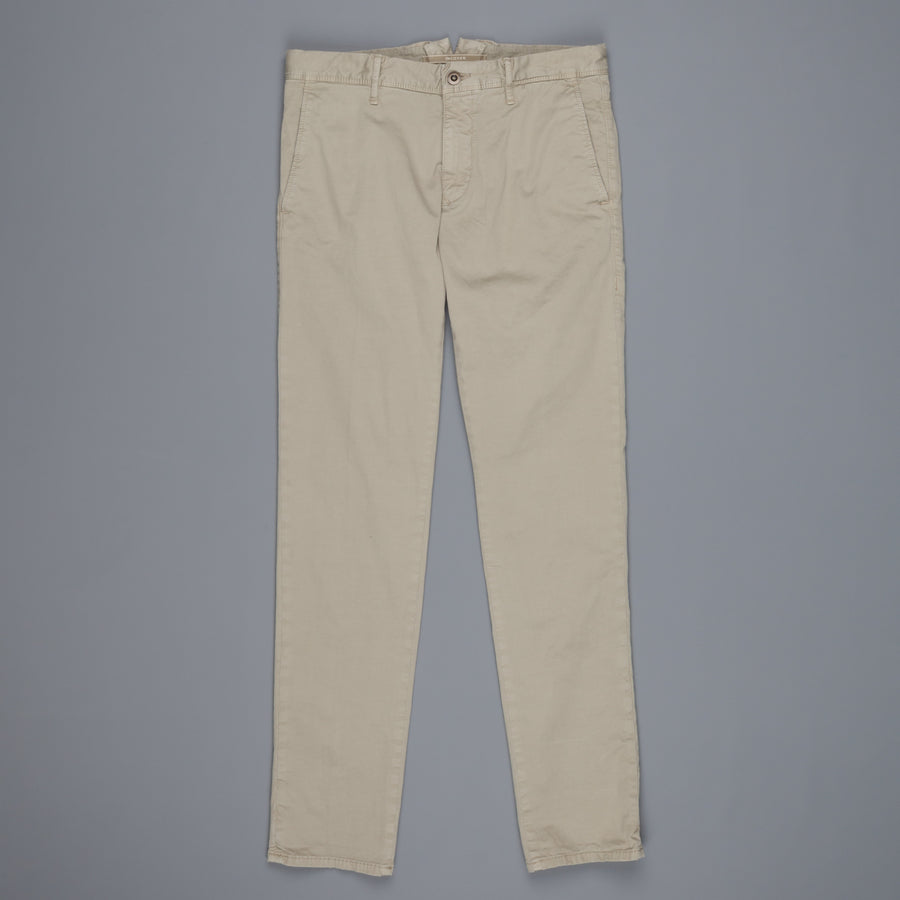 Incotex Slacks 1st603 Stretch Chino Verde Marcio Chiaro