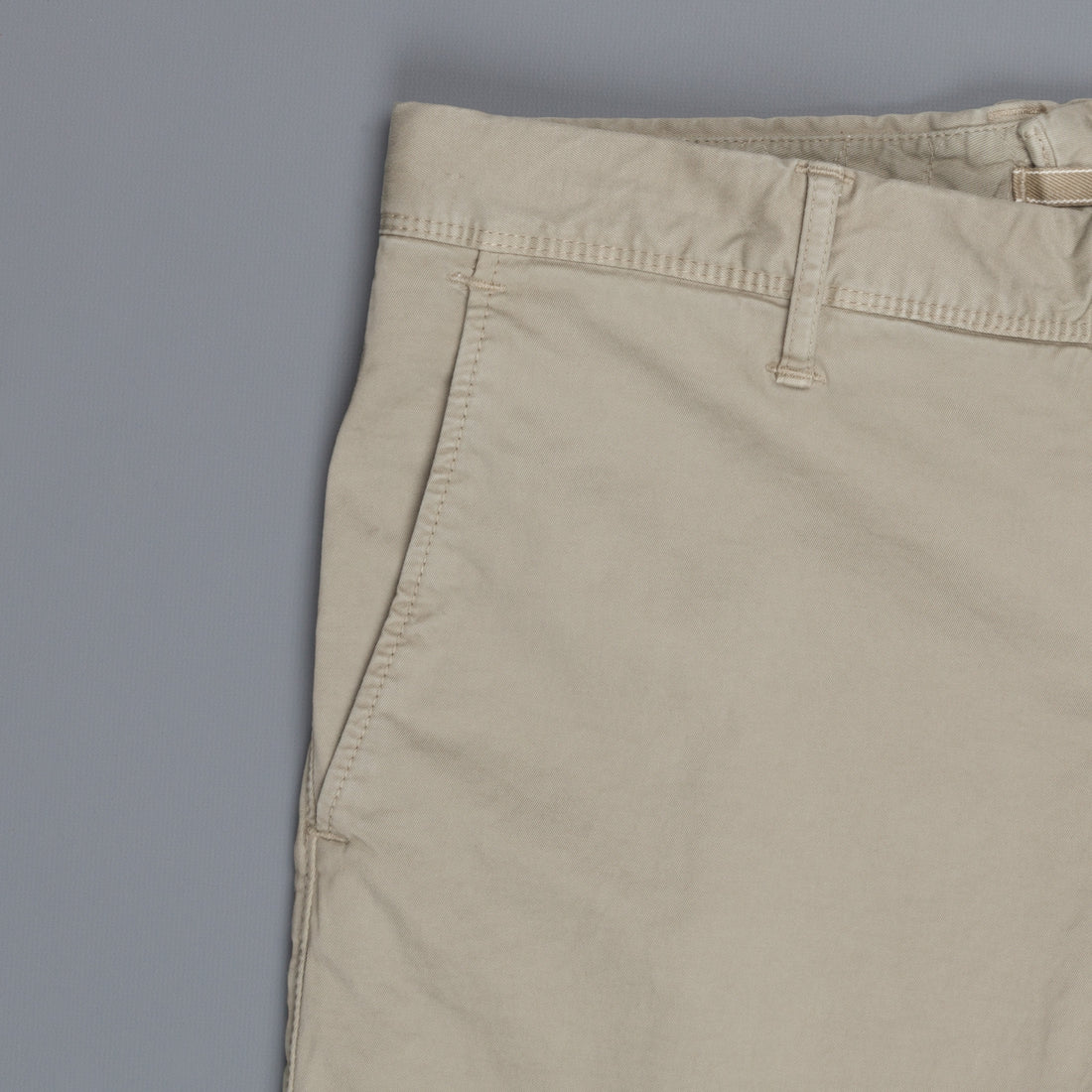 Incotex Slacks 1st603 Stretch Chino Verde Marcio Chiaro