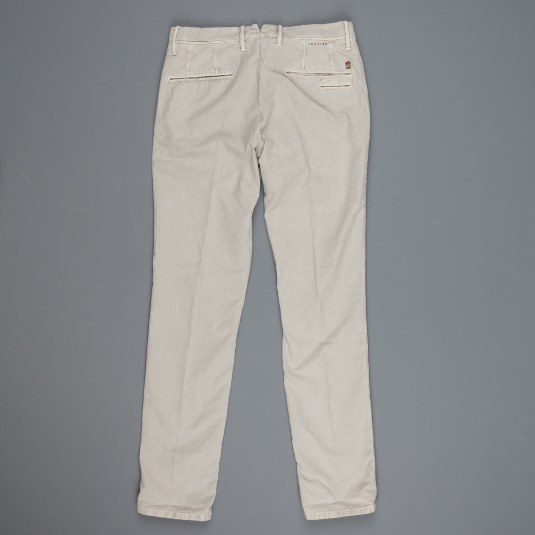 Incotex Slacks skinfit model 1ST619 cotton stretch Grigio Chiaro