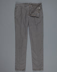 Incotex Slacks skinfit model 1ST619  cotton stretch Grigio Scuro