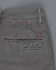 Incotex Slacks skinfit model 1ST619  cotton stretch Grigio Scuro