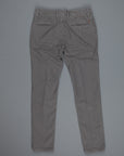 Incotex Slacks skinfit model 1ST619  cotton stretch Grigio Scuro