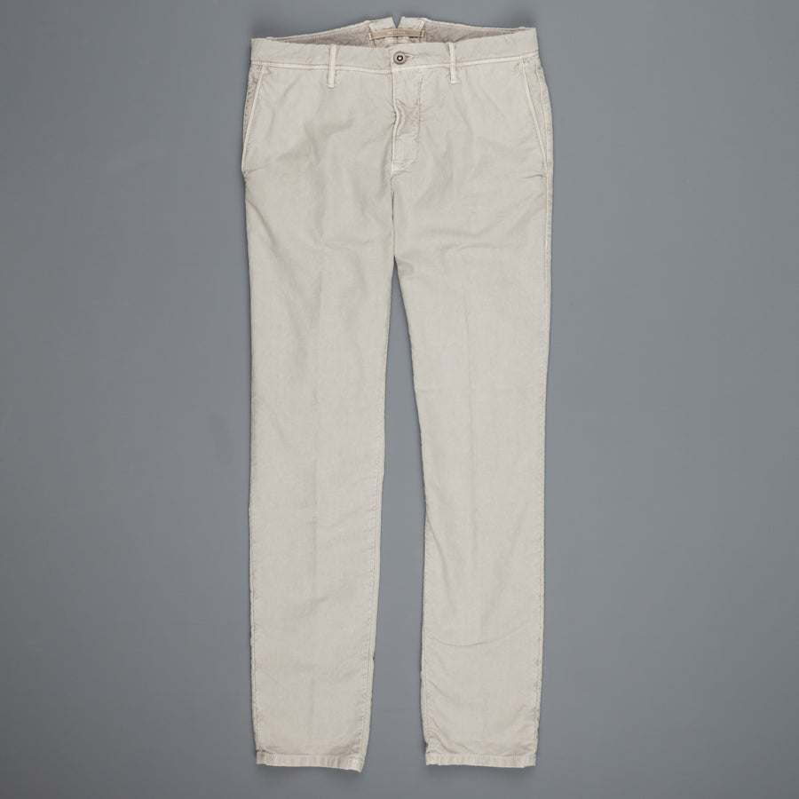 Incotex Slacks skinfit model 1ST619 cotton stretch Grigio Chiaro
