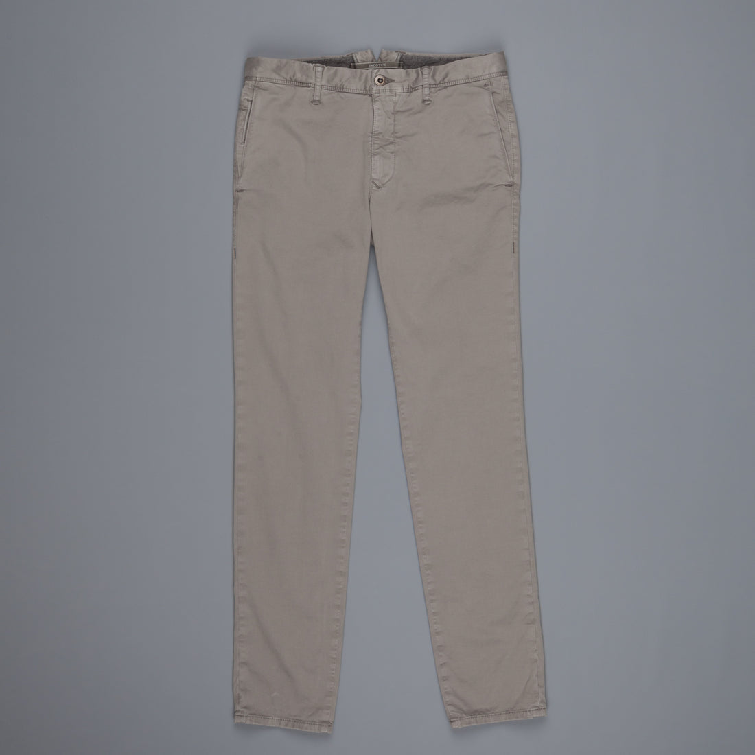 Incotex Slacks 1st619X Stretch Chino Grigio Chiaro