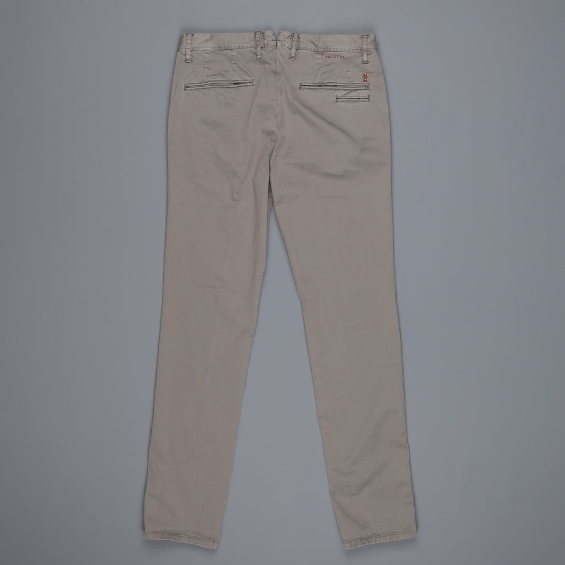Incotex Slacks 1st619X Stretch Chino Grigio Chiaro
