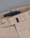 Incotex Venezia model 16 tapered fit trico chino pants brown Chiaro