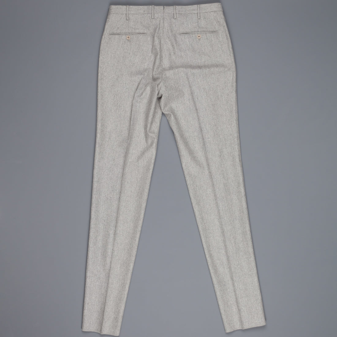 Incotex Venezia Model 16 Tapered Fit Flannel Grigio Chiaro