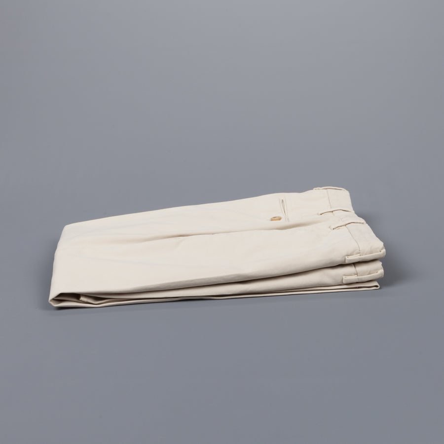 Incotex x Frans Boone exclusive Model 16 pants Bianco naturale