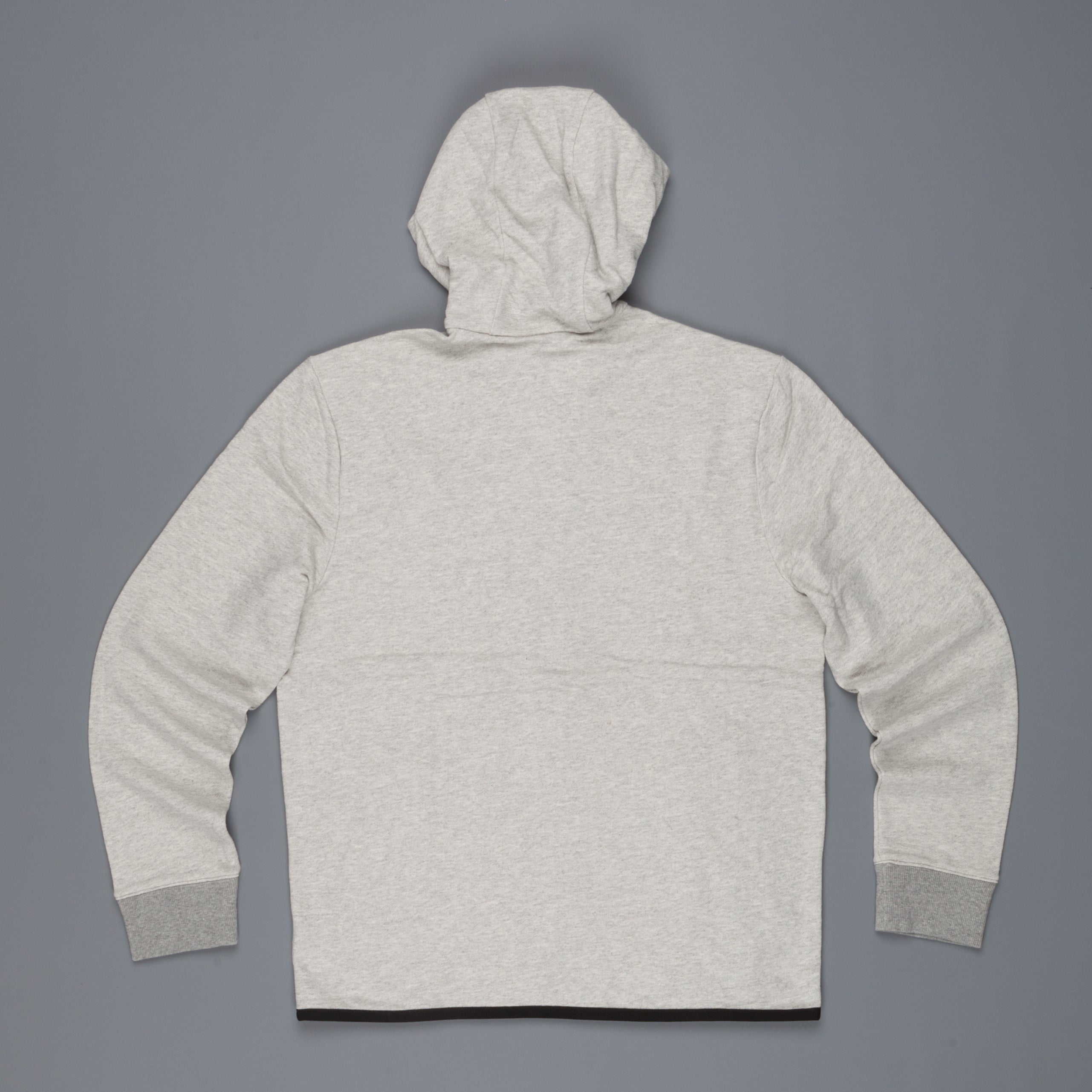 James Perse French Terry Full zip hoody Heather Grey Black