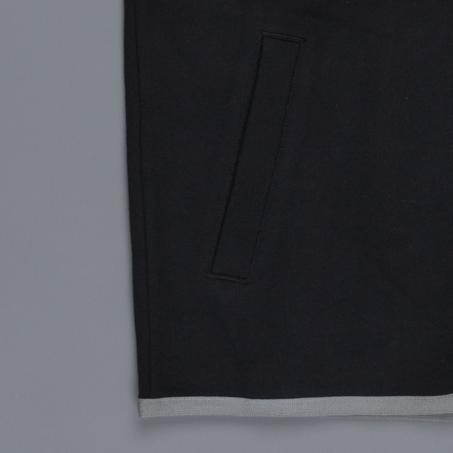James Perse French Terry Full zip hoody Black Grey