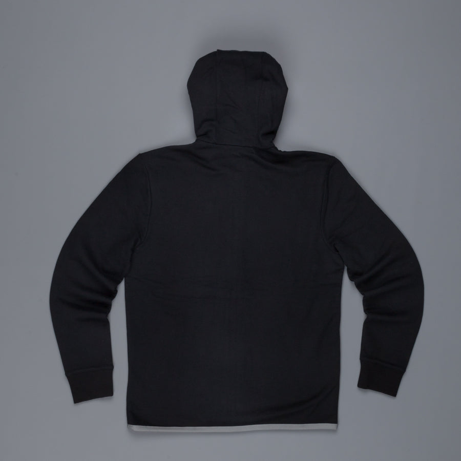 James Perse French Terry Full zip hoody Black Grey
