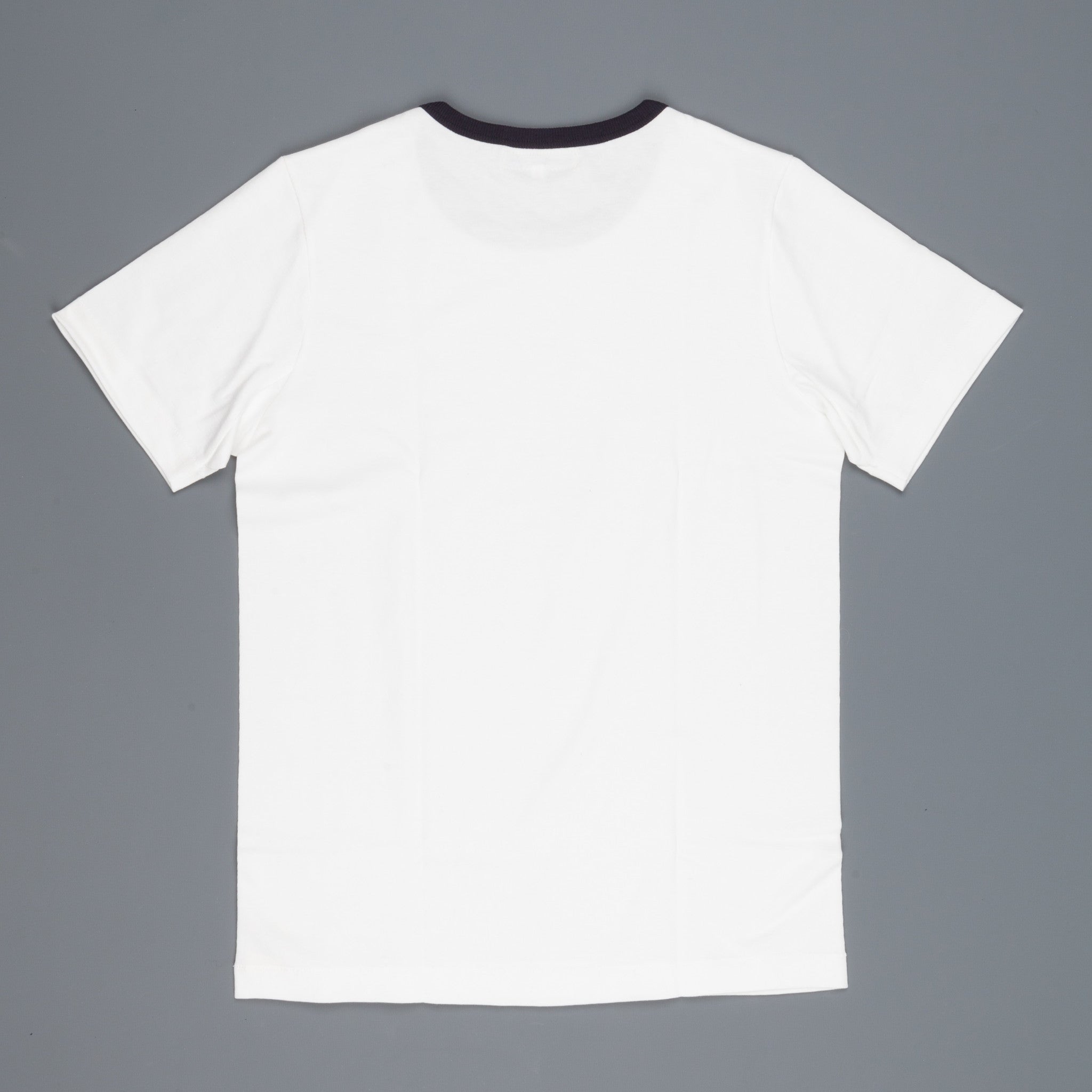 Merz B Schwanen 215t Marines sports tee white ink – Frans