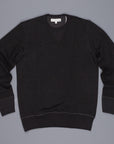 Merz B Schwanen 3w48 Wool/Cotton Black melange sweat