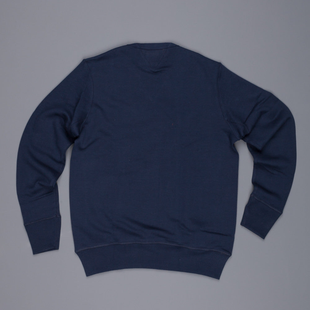 Merz B Schwanen 3s48 Strong fleece sweater ink blue – Frans