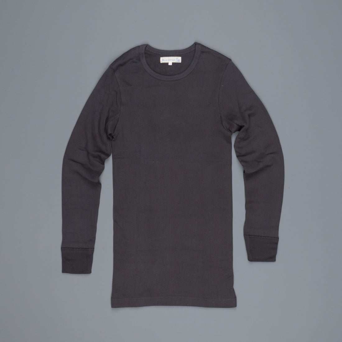 Merz B Schwanen 512 Knit plush shirt Black