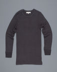 Merz B Schwanen 512 Knit plush shirt Black