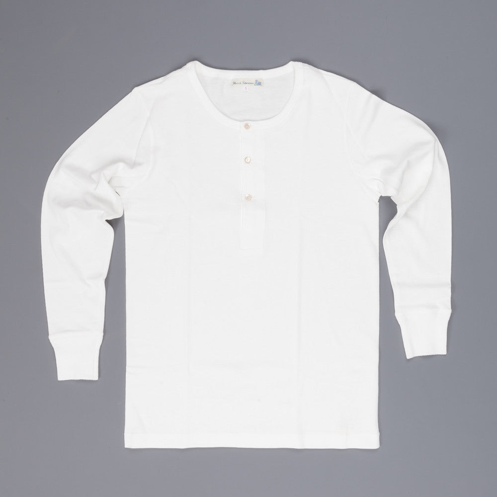 Merz B. Schwanen 206 Button Facing Shirt 1/1 Sleeve White