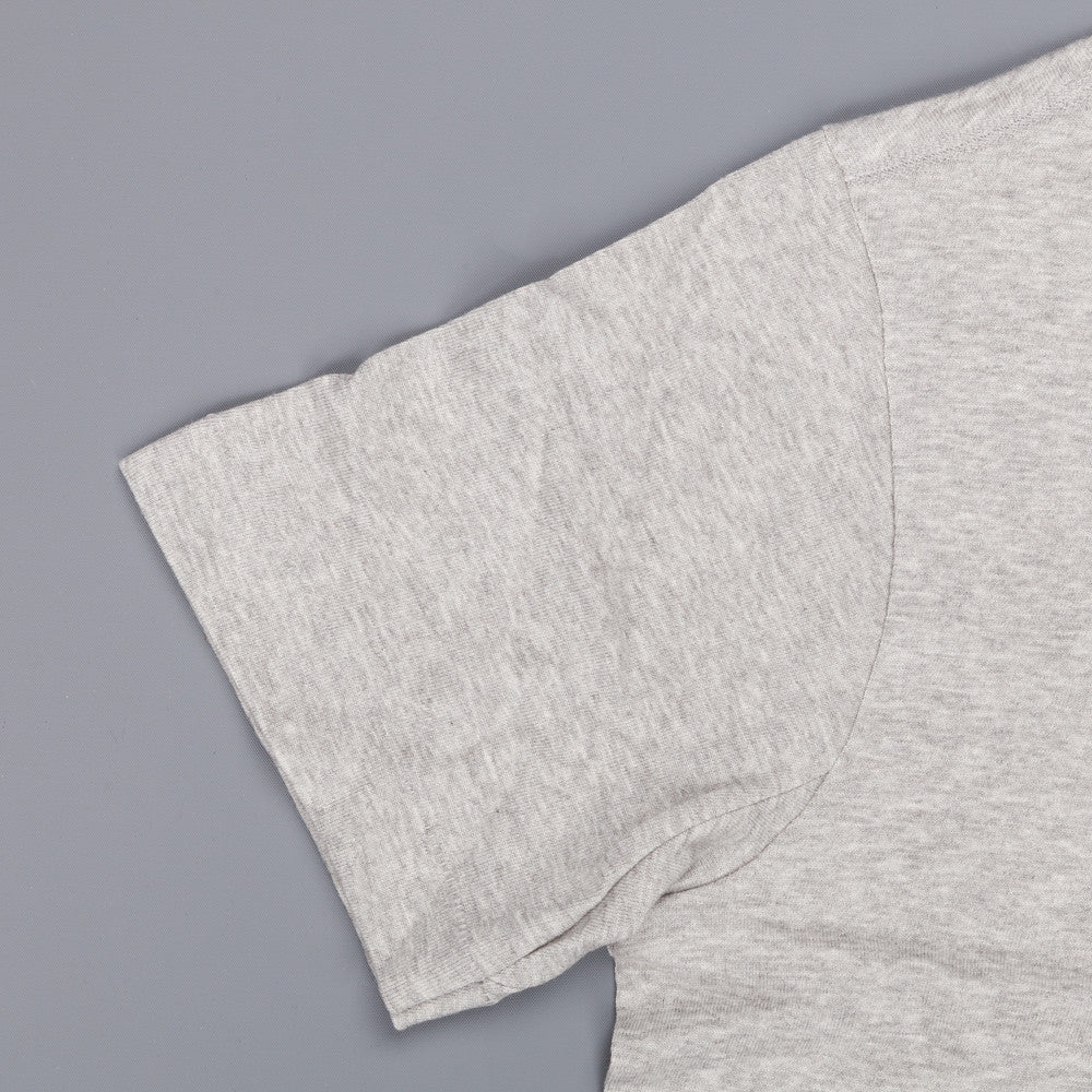 Merz B. Schwanen 215 t shirt 1/4 open sleeve grey melange