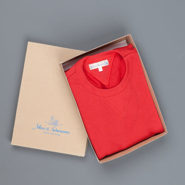 Merz B Schwanen 346 Fleece sweater red