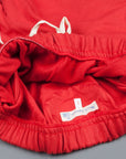 Merz B Schwanen 356 3 thread fleece sweatpants short 31 Red