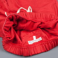 Merz B Schwanen 356 3 thread fleece sweatpants short 31 Red