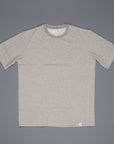Merz b. Schwanen 215OS Crew Neck Oversized Shirt 1/4 slv. 2 Thread - Grey Melange