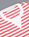 Merz B Schwanen 2M78 2 thread ls sweat striped red white