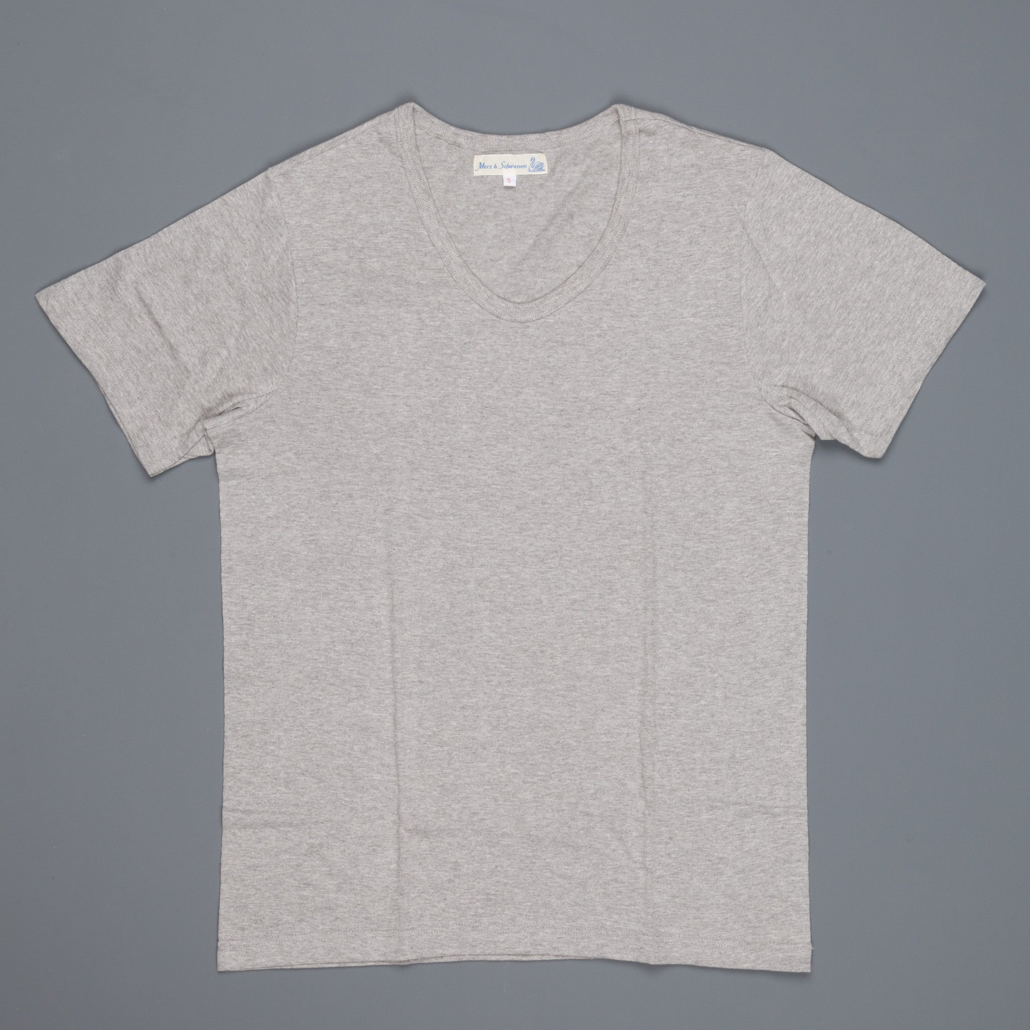 Merz B Schwanen 1970&#39;S Tee Grey Melange