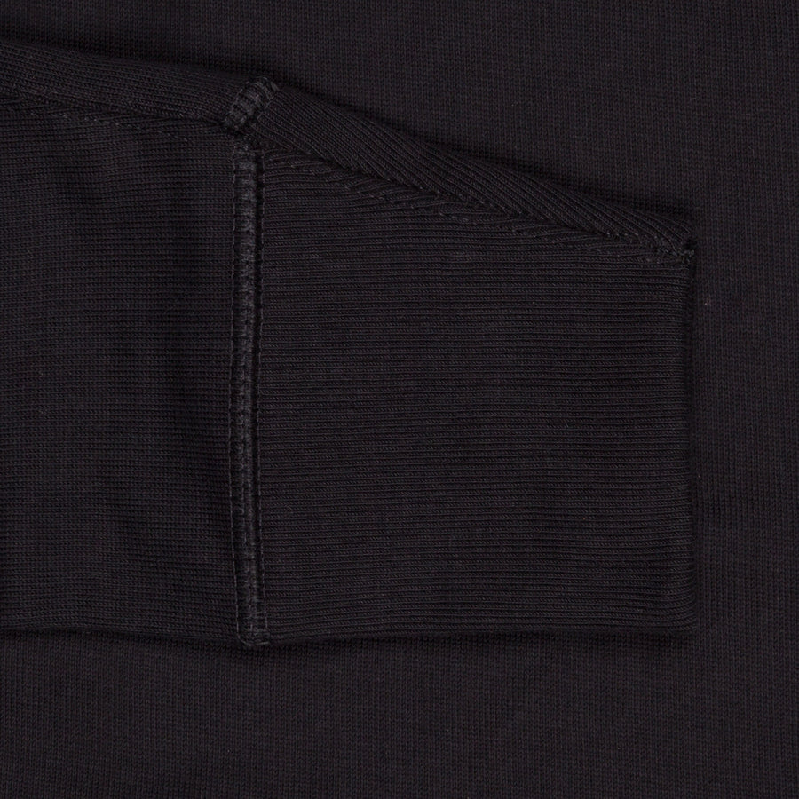 Merz B Schwanen 3s48 Strong fleece sweater deep black