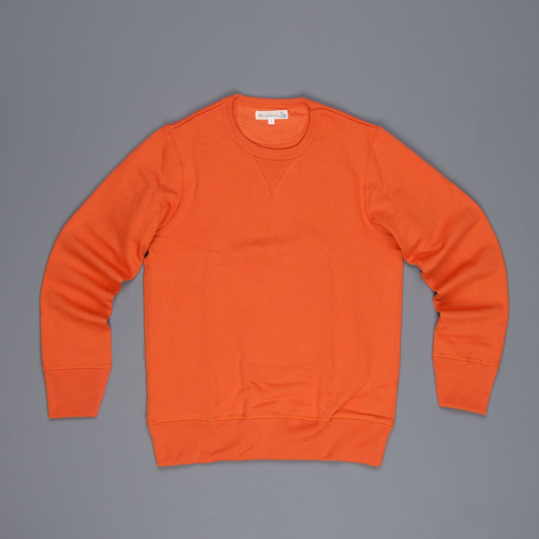 Merz B Schwanen 3s48 Strong fleece sweater Rust