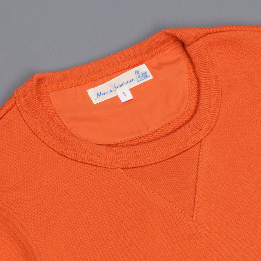 Merz B Schwanen 3s48 Strong fleece sweater Rust