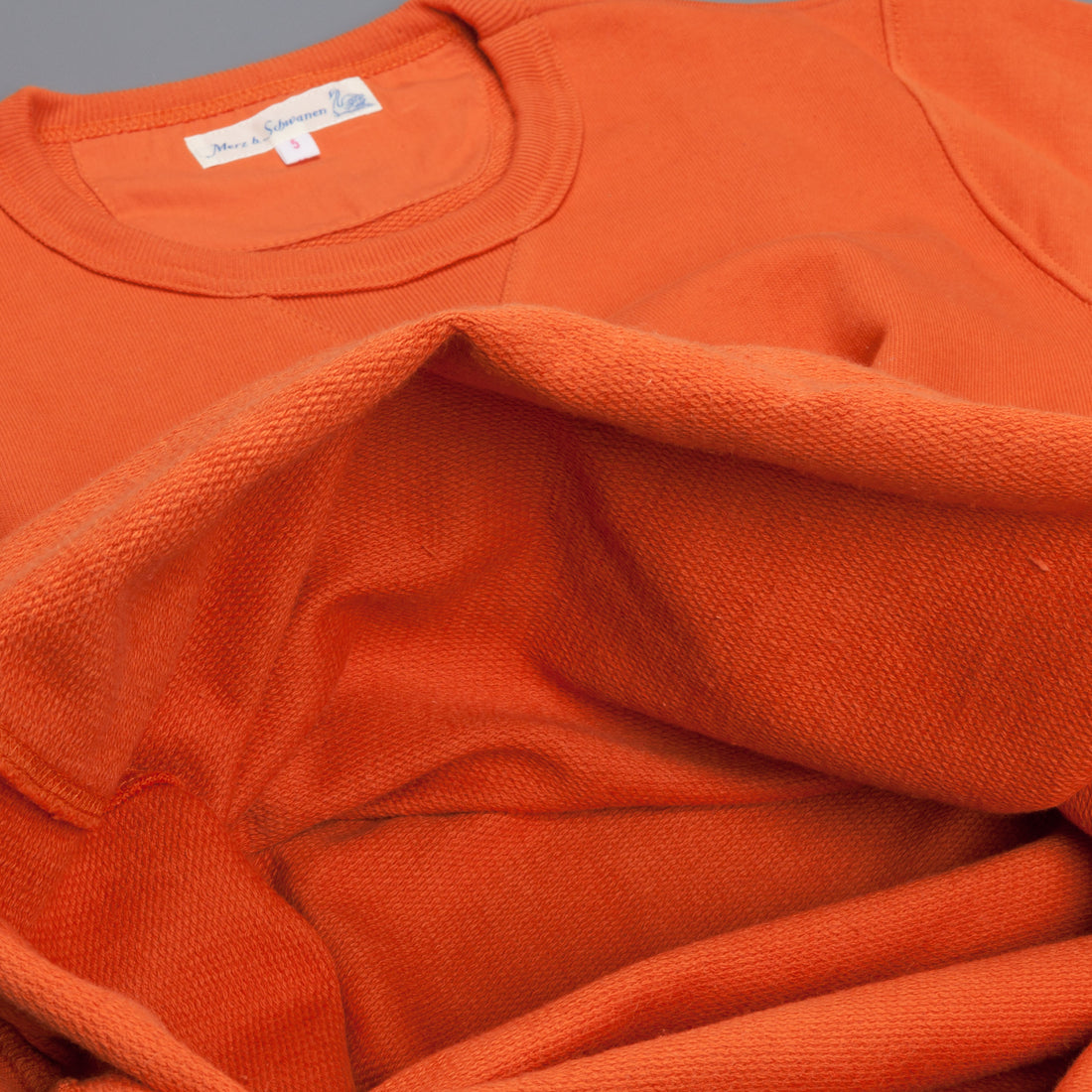 Merz B Schwanen 3s48 Strong fleece sweater Rust