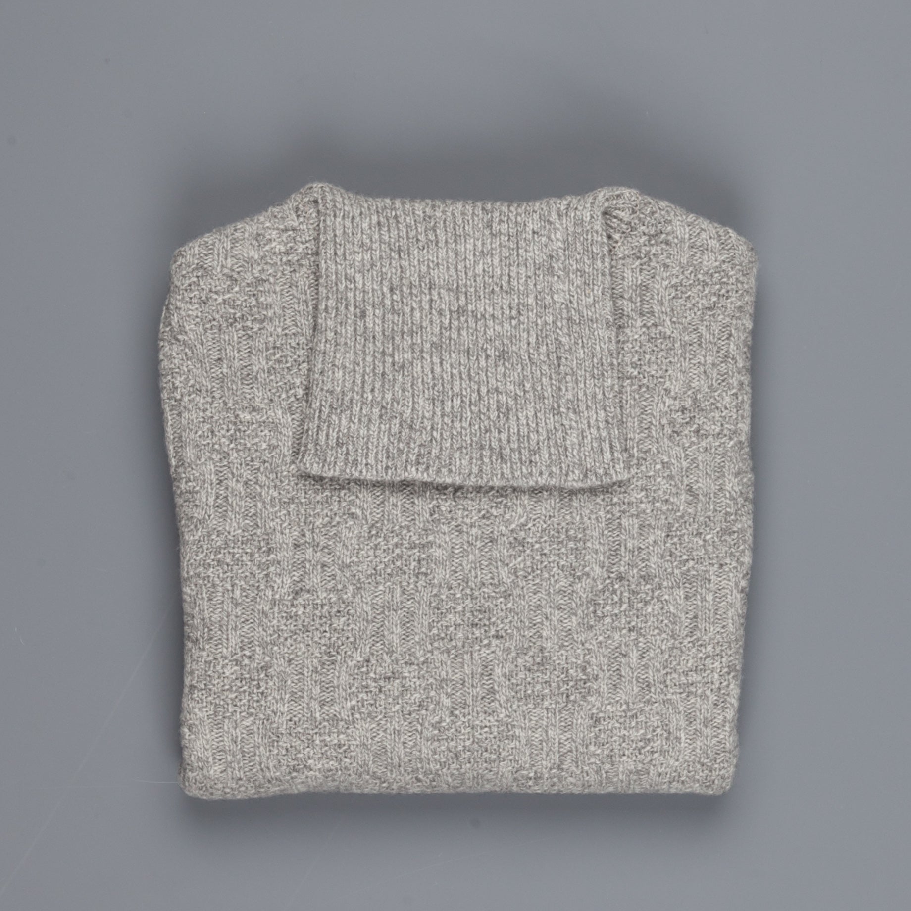 Orgueil turtle neck sweater or-4123 Grey