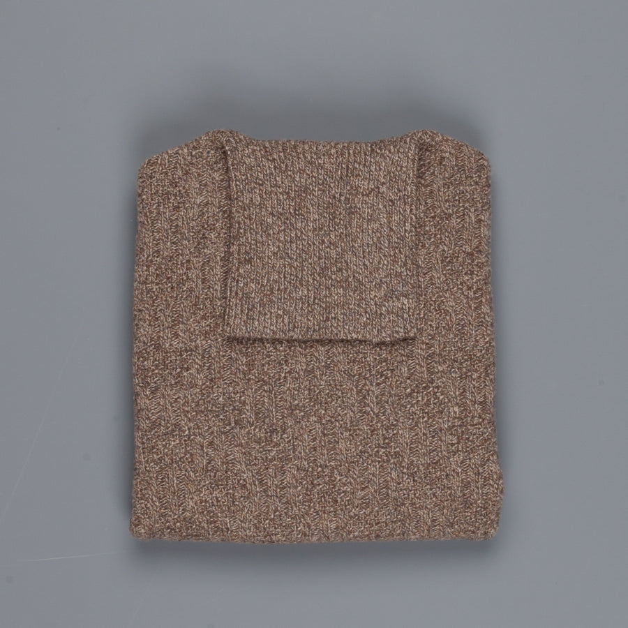 Orgueil turtle neck sweater or-4123 Brown