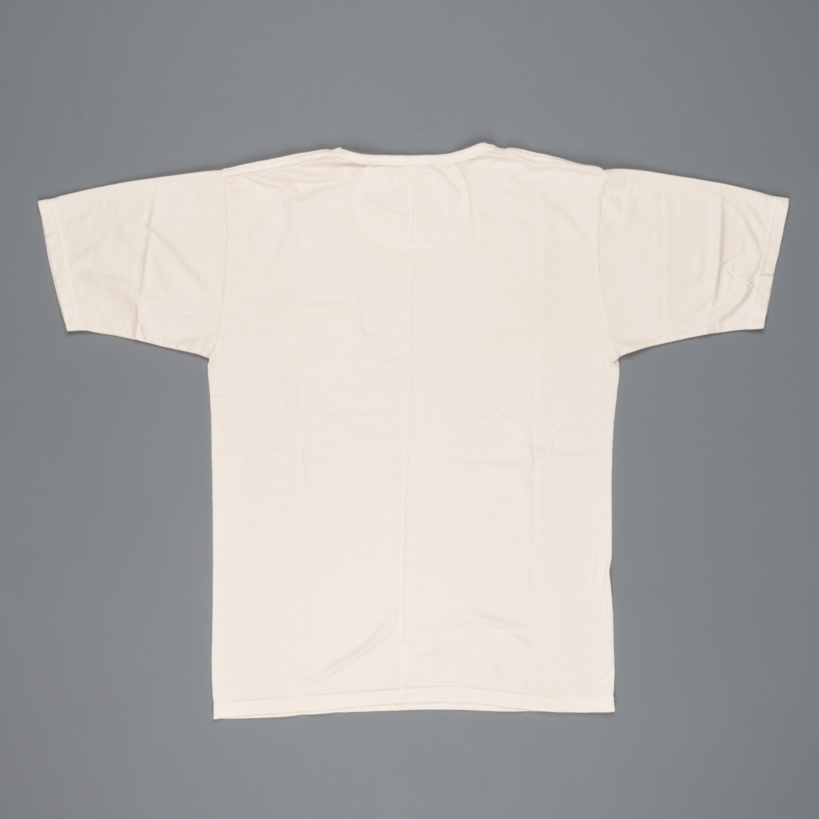 Orgueil OR-9017 Suvin Crew neck tee beige